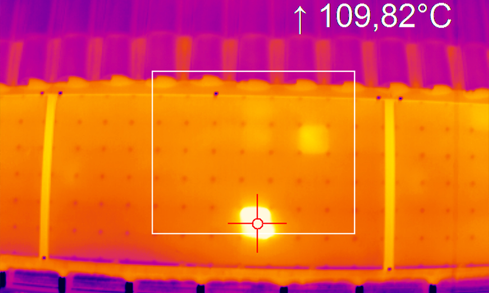 Le drone pour réaliser la thermographie infrarouge d’une centrale photovoltaïque