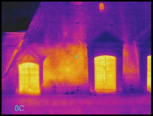 Thermographie aérienne de bâtiment