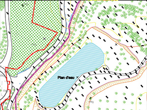 Plan topographique